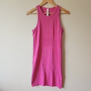 ALO Yoga Ribbed Warm Nights Dress in Paradise PINK | GUC | Medium